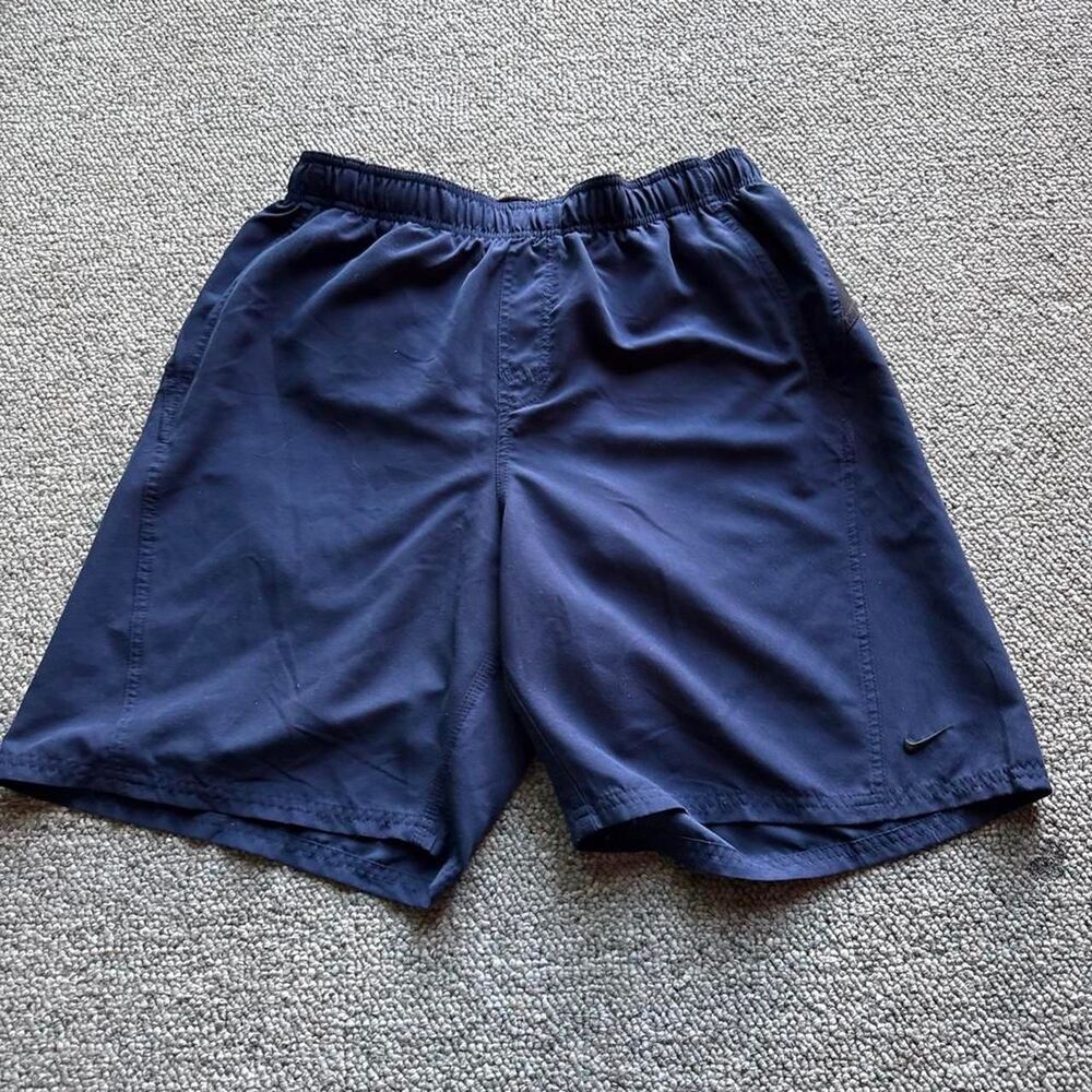Nike Men's Navy Swim-briefs-shorts
